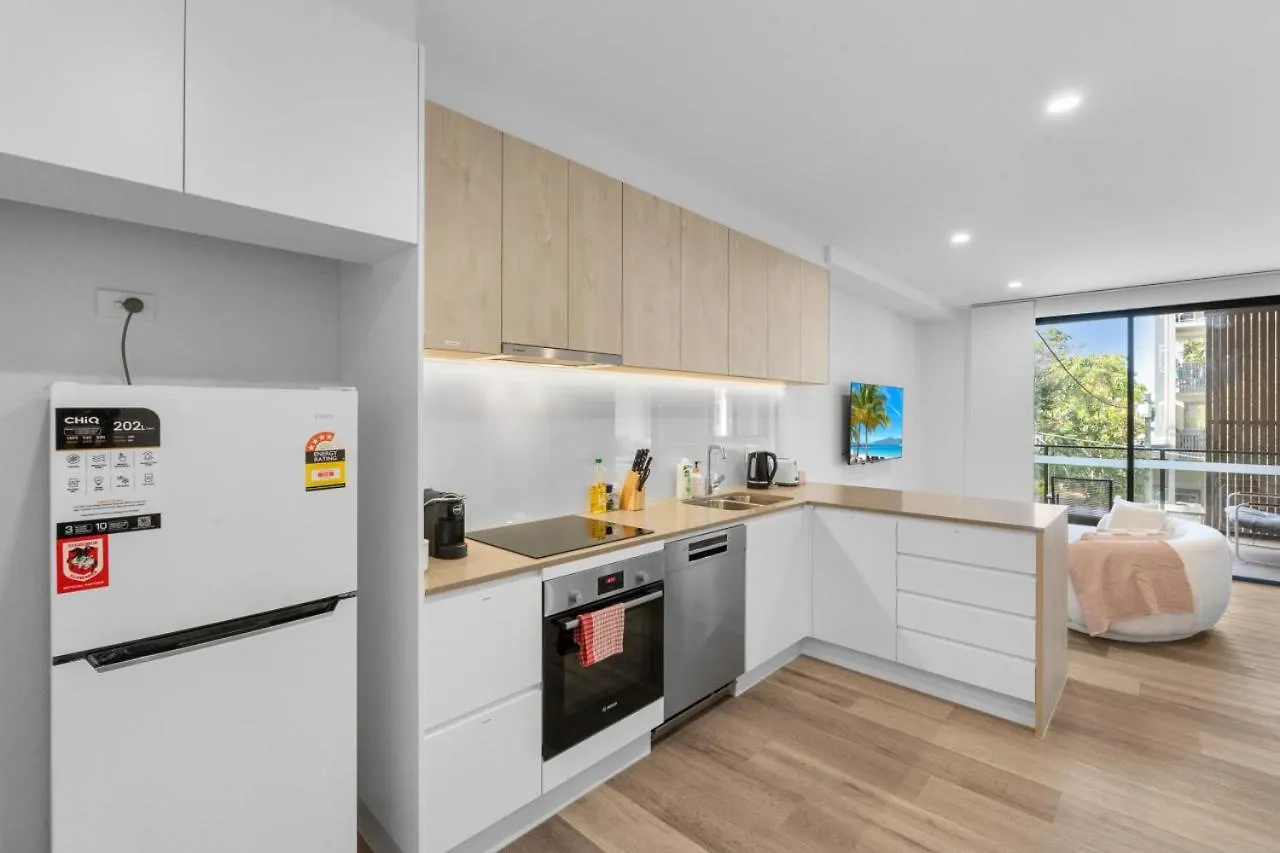 The Eton - Brand New Nundah Modern 1 Bedroom Apt With Parking, Netflix Брисбен Апартаменты